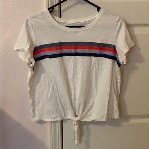 Striped American Eagle Tee